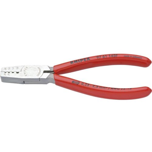 Knipex 97 61 145 F kliješta za krimpanje kablovskih završetaka 0, 25 - 2, 5 mm (AWG 23 - 13) slika 1