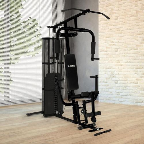 KLARFIT Ultimate gym 3000 fitness stanica, Crna slika 2