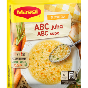 MAGGI Abeceda Juha 44g KRATAK ROK