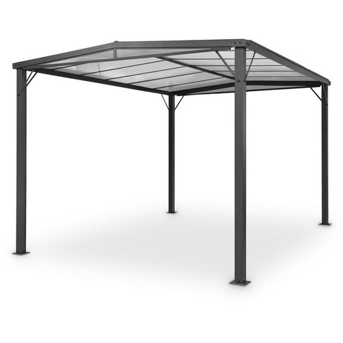 Blumfeldt Pantheon Solid Sky Flat pergola, Tamno Sivo slika 4