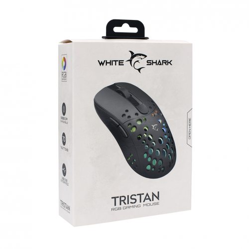 White Shark WS GM 9004 TRISTAN, Mouse Black slika 5