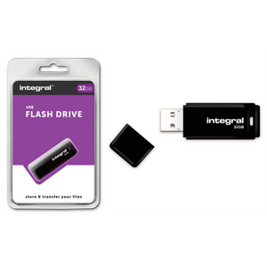 INTEGRAL BLACK USB memorija 32GB USB2.0