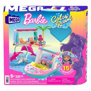 Barbie set Mega Color Reveal Dolphin Adventure HHW83