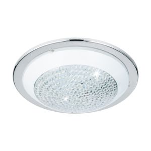 Eglo Acolla plafonjera/1, led, 16w, 1500lm, prom 370, krom/staklo/kristali 