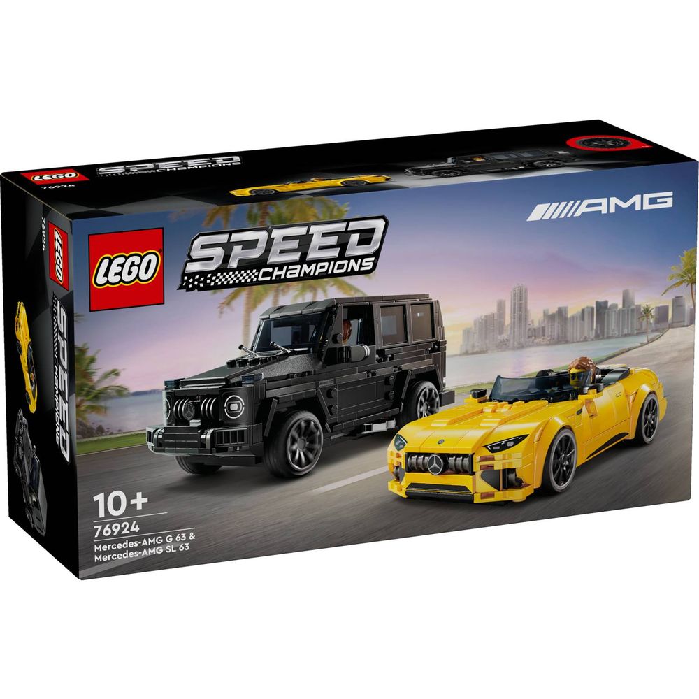 LEGO 76924 Mercedes-AMG G 63 & Mercedes-AMG SL 63 slika 1