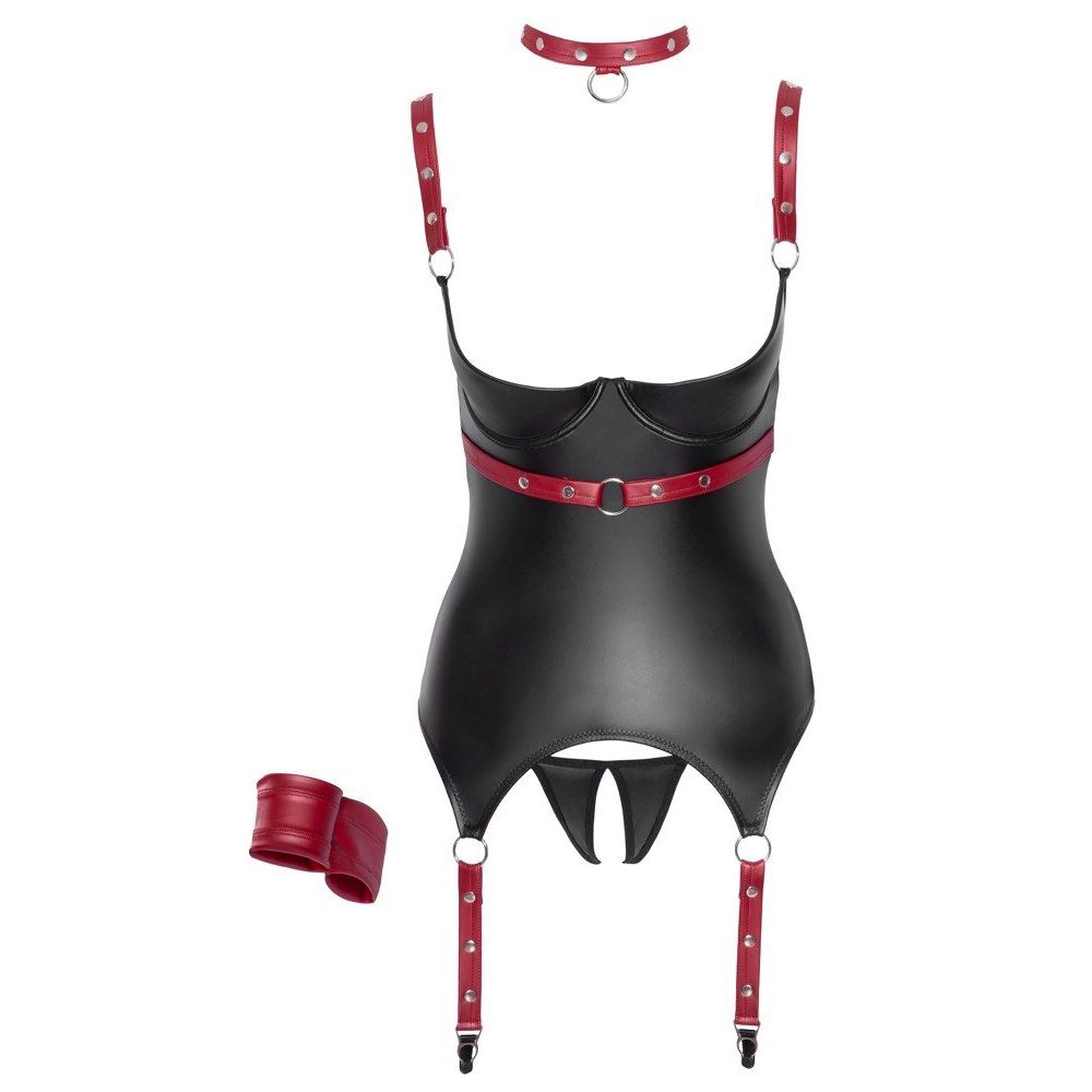 Cottelli Bondage XL set donjeg rublja s remenom za podvezice slika 6