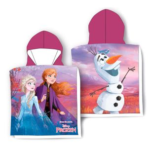 Disney Frozen Mikrovlakno Pončo Ručnik