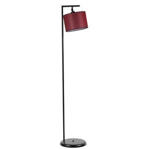 Podni lampa Smart8733-7 u crnoj i bordo crvenoj boji