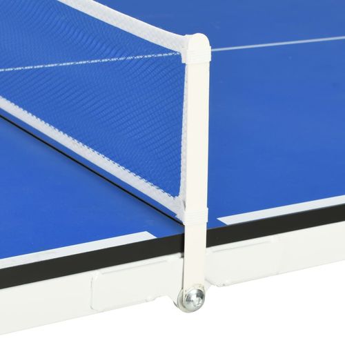 Stol za stolni tenis s mrežom 152 x 76 x 66 cm plavi slika 7