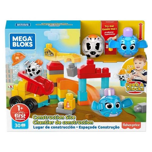 Fisher Price Mega Bloks Konstrukcija sa veselim građevincima slika 1