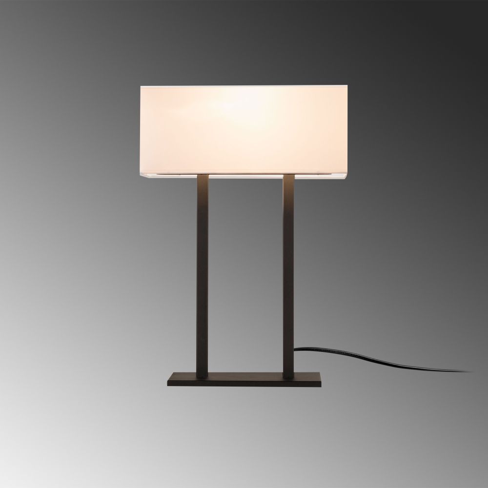 Stolna lampa Salihini - MR-616 u bijelo-crnoj boji slika 6