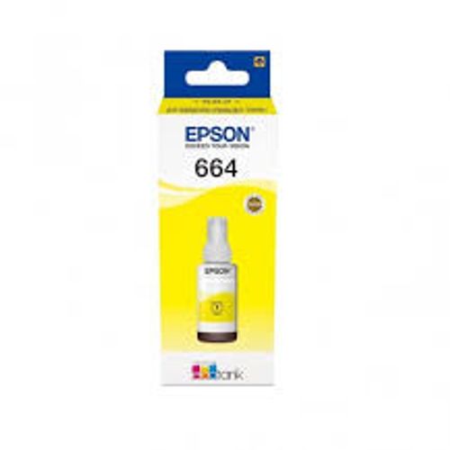 Epson C13T66444A T6644 EcoTank Yellow ink bottle slika 1