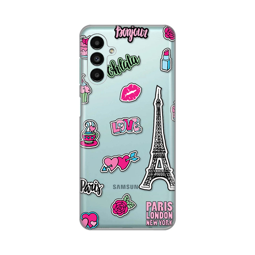 Torbica Silikonska Print Skin za Samsung A136B/A047F Galaxy A13 5G/A04s Love Paris slika 1