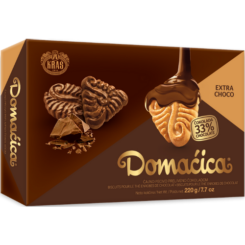 Kraš Domaćica extra choco 220 g KRATAK ROK slika 1