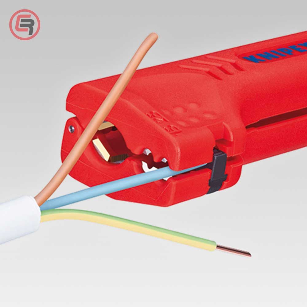 Knipex Skidač Izolacije Sa Industrijskog i Građevinskog Kabla 130mm - 16 90 130 SB slika 5