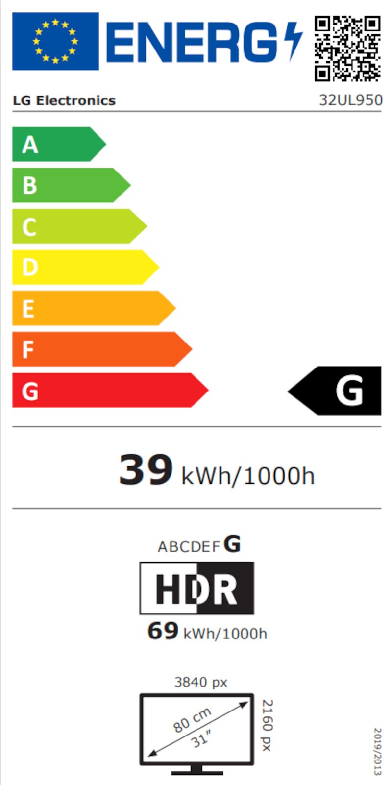 Energetski certifikat G