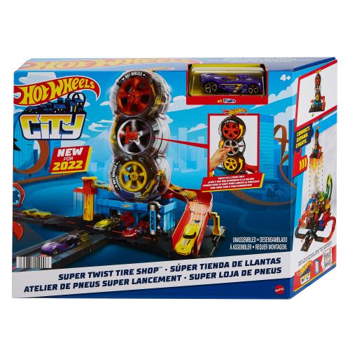 Hot Wheels City Prodavnica Guma slika 4