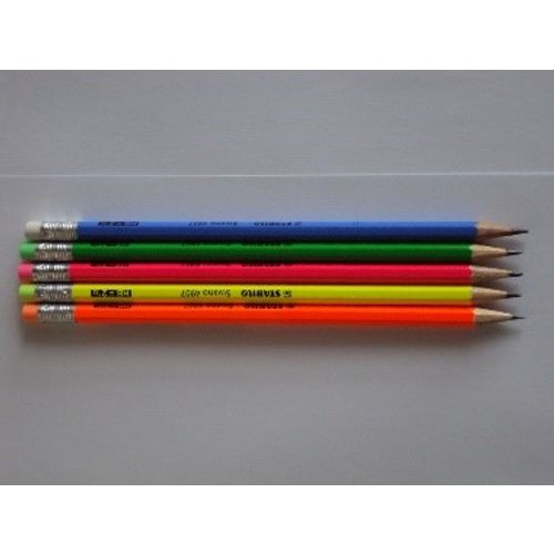STABILO grafitna olovka neon 3/1 bez gumice slika 1