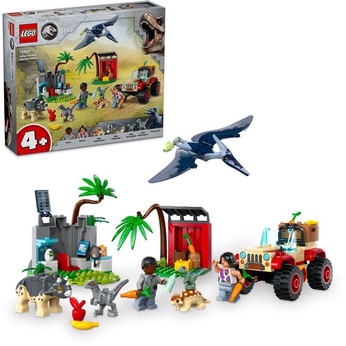LEGO® JURASSIC WORLD™ 76963 Centar za spašavanje malih dinosaura slika 4