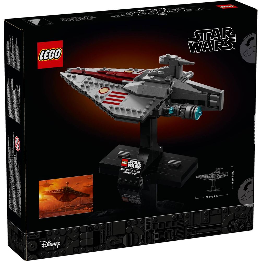 LEGO 75404 Svemirski brod™ Klase Acclamator slika 10