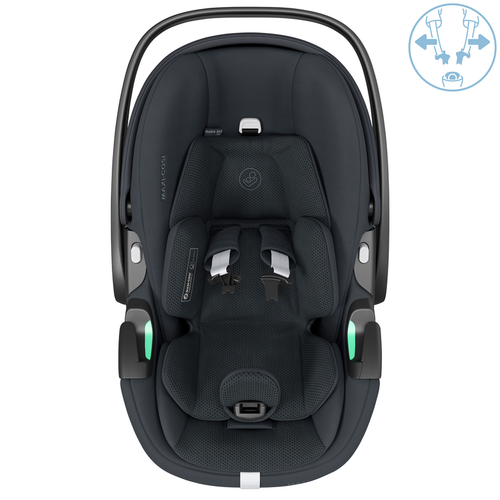 Maxi-Cosi Autosjedalica Pebble 360 Pro 2, Grupa 0+ (0-13 kg) - Essential Graphite slika 2