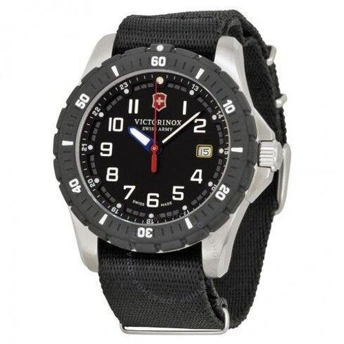 Victorinox Swiss Army Maverick Sport Black Dial Black Nato Nylon Men's Watch  slika 1