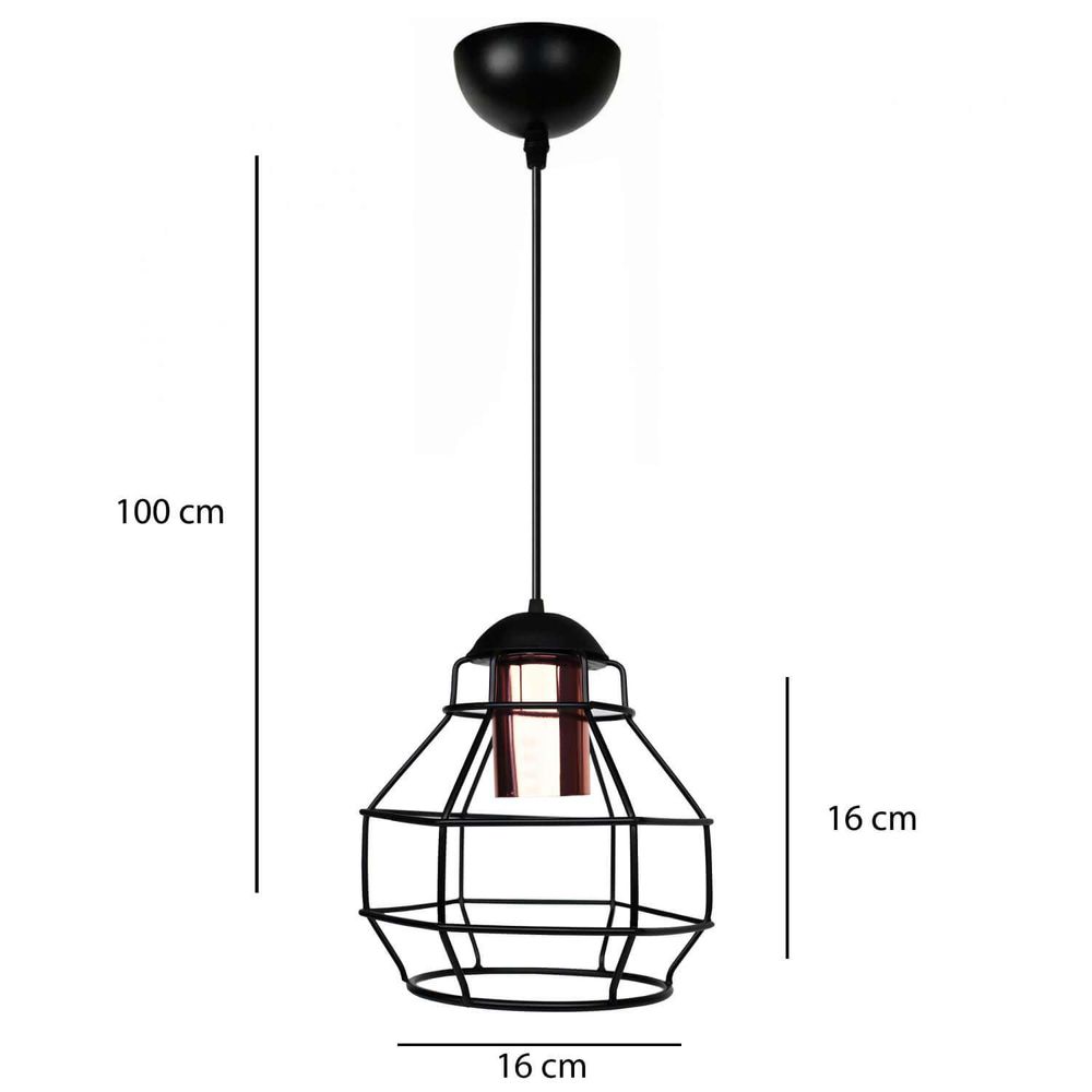 Luster AYD-3739 - Crna boja slika 3