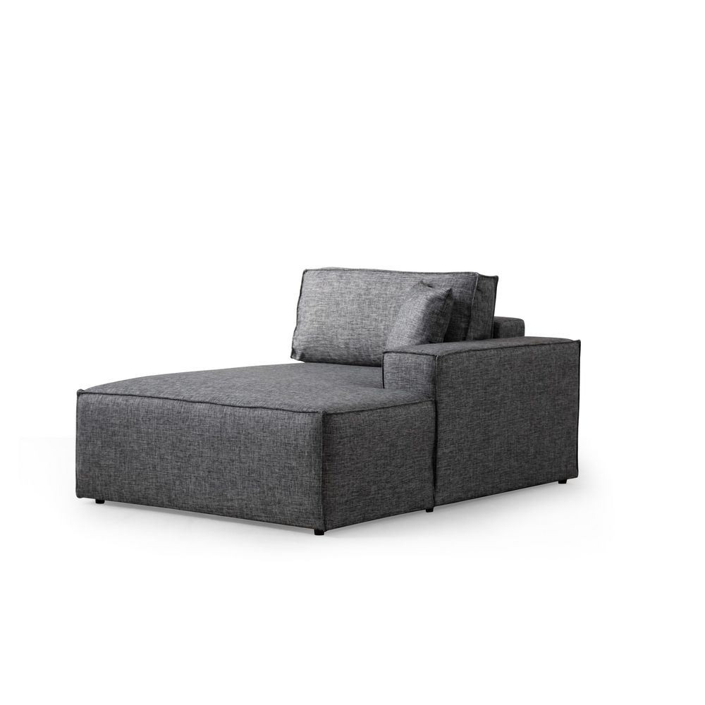 Pırlo Kutni Sofa na Razvlačenje - Tamno Siva slika 10