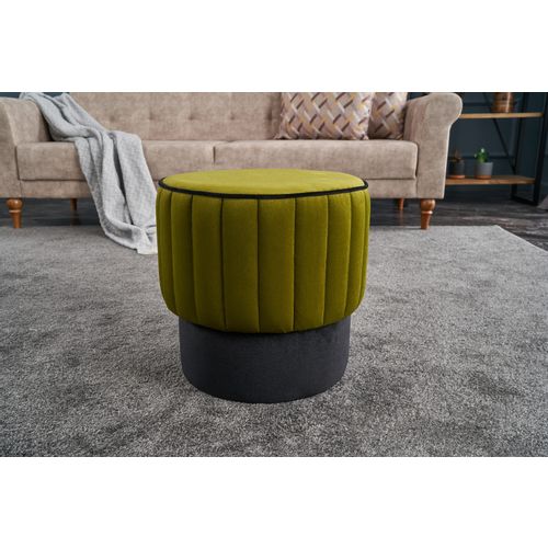 Atelier Del Sofa Tabure, zelena, Rose Puf - Green slika 1