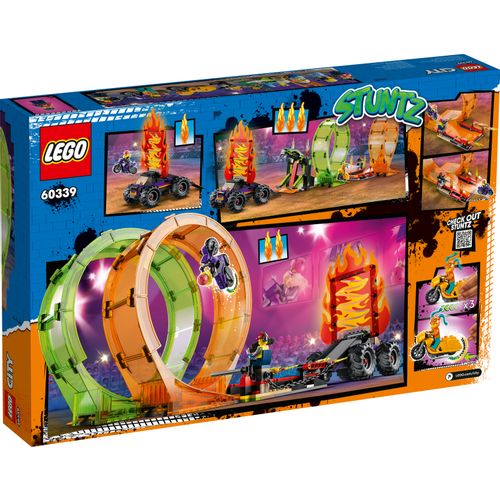 LEGO® CITY 60339 Arena za vratolomije s dvostrukom petljom slika 4