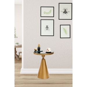 1002-1 Gold Side Table