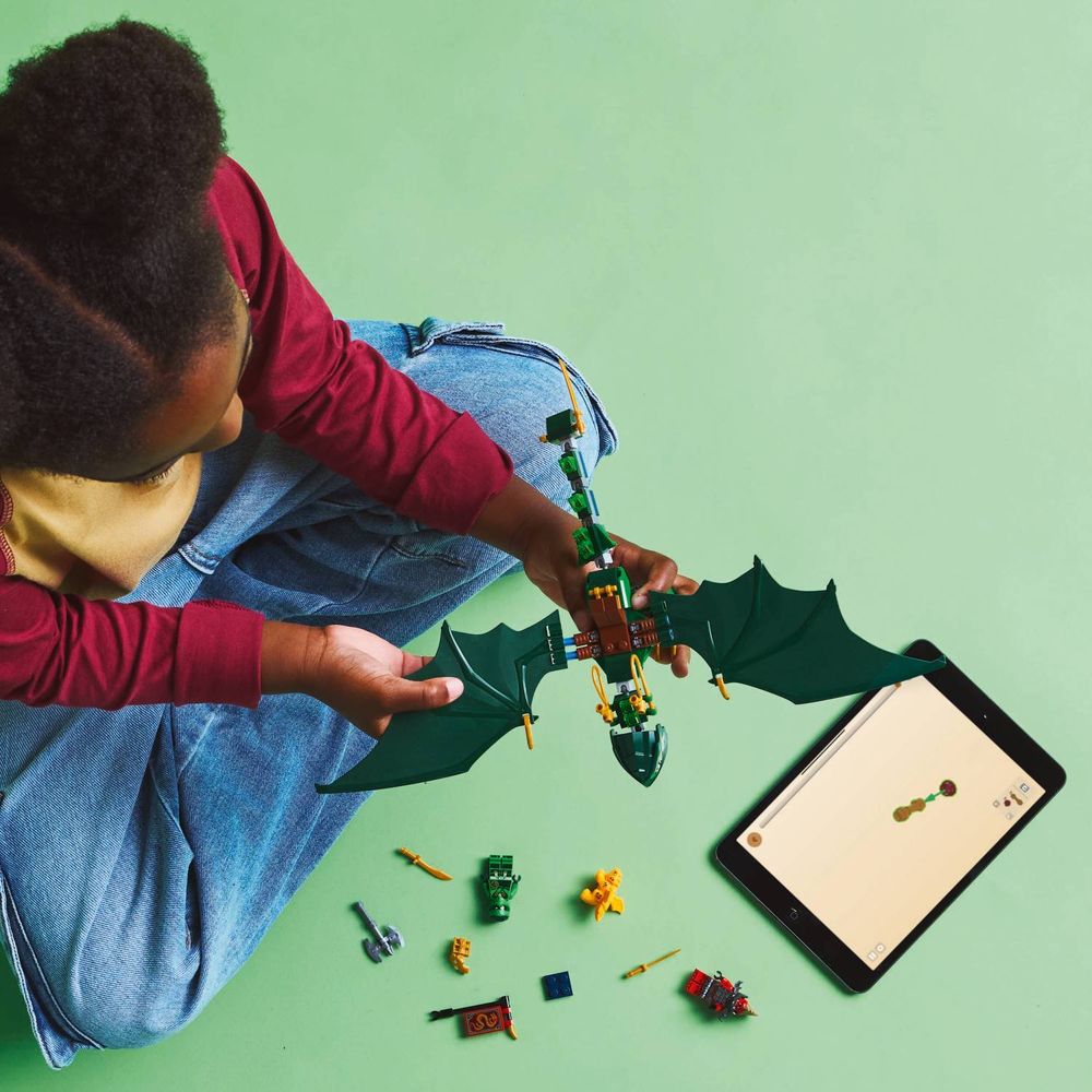LEGO 71829 Lloydov zeleni šumski zmaj slika 6