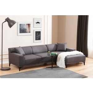 Atelier Del Sofa Kutna garnitura, Antracit, Petra R Corner - Anthracite