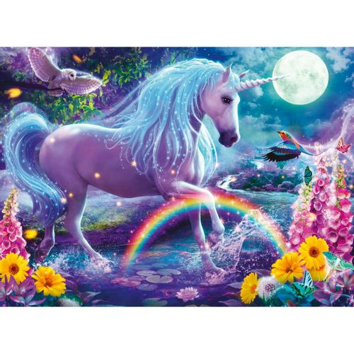 Puzzle Ravensburger 12980 Jednorog Šljokice XXL 100 Dijelovi slika 2