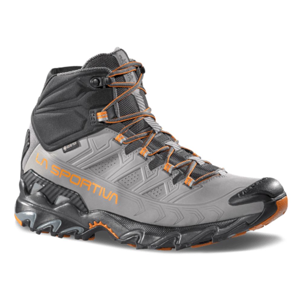 La Sportiva Muške gležnjerice Ultra Raptor II Mid Leather GTX, Grey/Marmalade slika 2