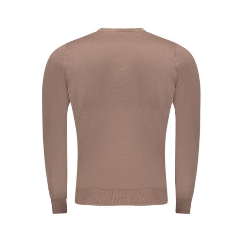 CAVALLI CLASS MEN'S BROWN SWEATER slika 2