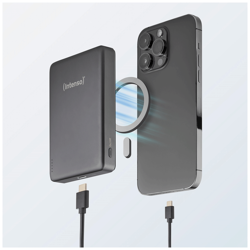 (Intenso) Prijenosni punjač POWERBANK MW10000,  10000mAh / MagSafe / Gray slika 6
