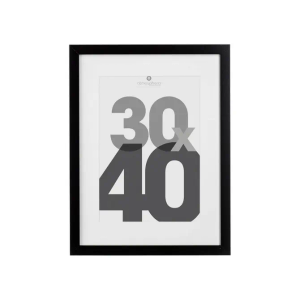 Atmosphera okvir za fotografiju eva 30x40, mdf/staklo crna