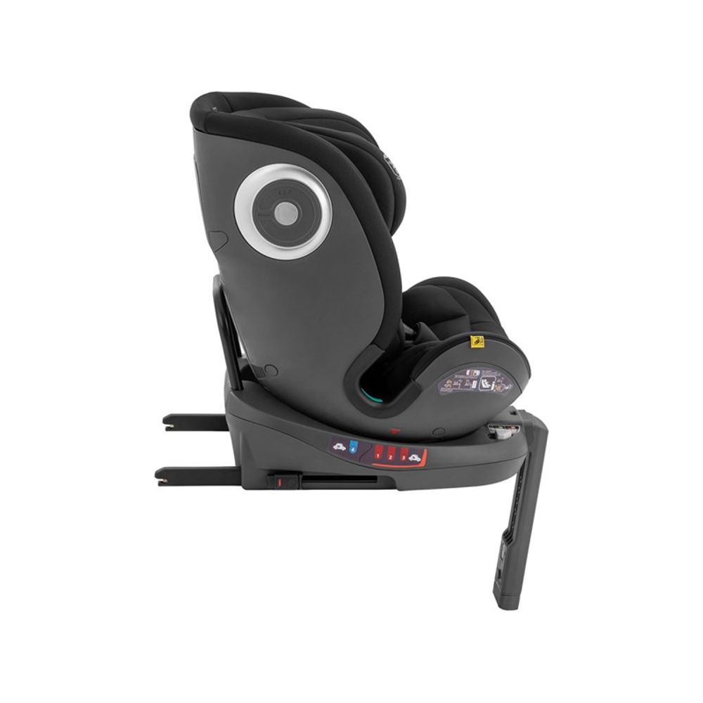 Kikka Boo Rotirajuća auto-sjedalica i-Conic i-Size 0-36kg (40-150cm) Black Isofix slika 6