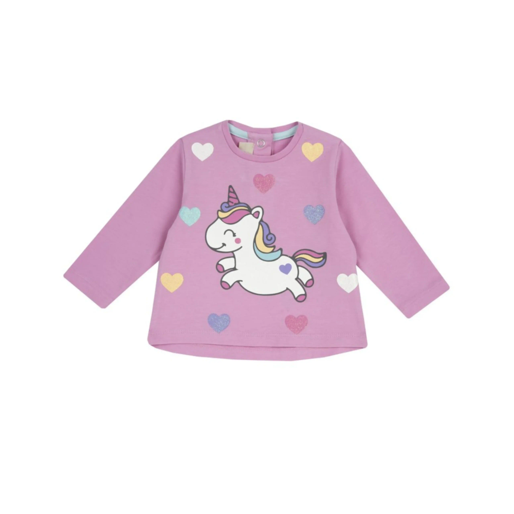 Chicco Majica dugih rukava za bebe Unicorn slika 1