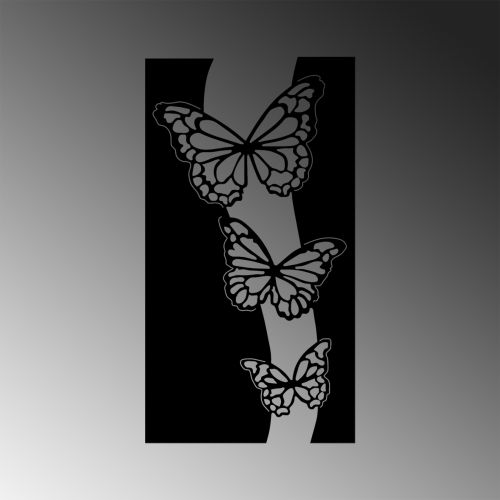 Wallity Metalna zidna dekoracija, Butterfly 5 slika 5