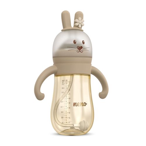 NENO MIO Rabbit 3u1 bočica za hranjenje 300 ml, Brown slika 2