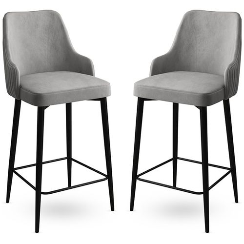 Enox - Grey, Black Grey
Black Bar Stool Set (2 Pieces) slika 1