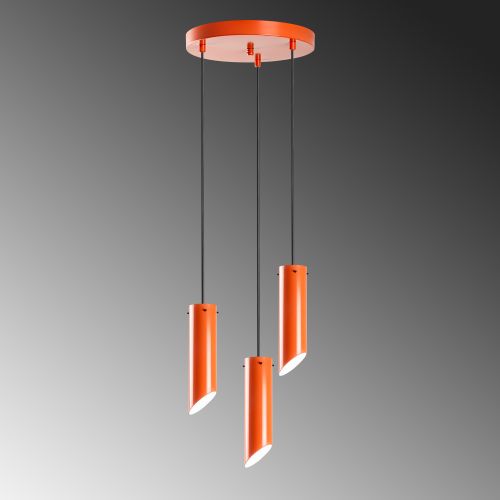 Kesik - 6916 - Orange Orange Chandelier slika 6