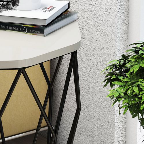 Sofya - Cream Cream
Black Side Table slika 4