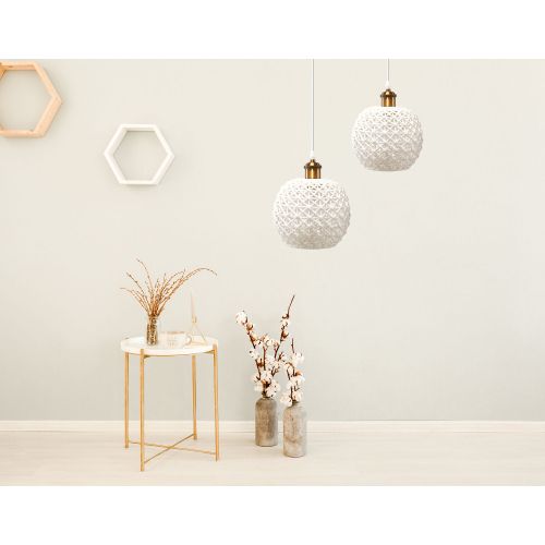 Viseća Lampa APP1007-1CP WHITE O slika 4