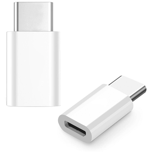 Adapter OTG micro USB na Type C beli slika 1