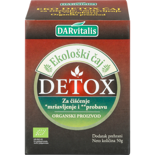 DARvitalis eko detox čaj 50g slika 1