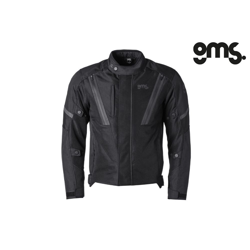 Jakna za motor GMS Avon WP - Crna vel.5XL slika 1