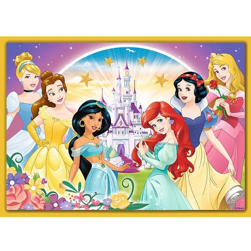 TREFL puzzle Disney Princess 4u1 (35,48,54,70) 34385 slika 4